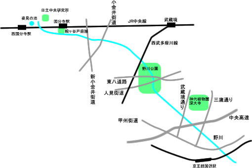 野川MAP